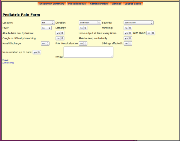 Pediatric Pain