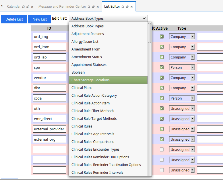 Chart Emr