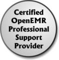 Emr 2 cert openemr prof support prov.png