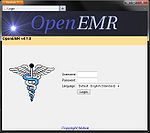 OpenEMR-Login 4 1 gpl.jpg